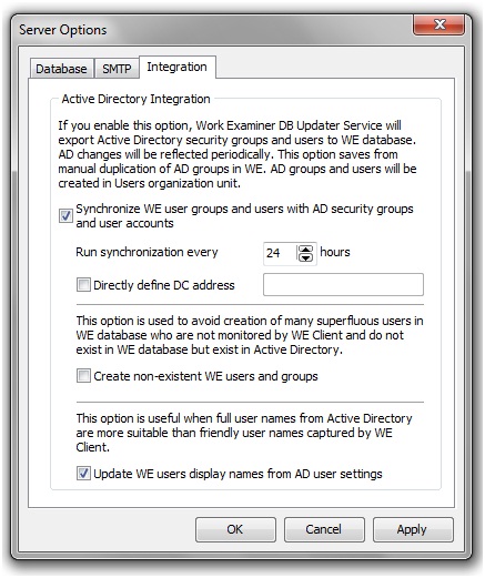 Active Directory Integration 2
