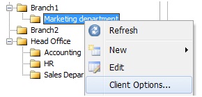 Client Options